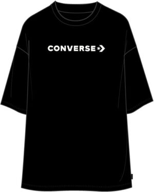converse OVERSIZED WORDMARK TEE Dámské tričko US L 10023921-A01